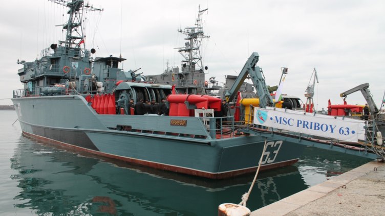 Базов миночистач „Прибой” заминава за участие в противоминно учение „NUSRET 2016”