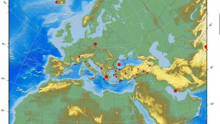Земетресение с магнитуд 3,4 по Рихтер край Варна