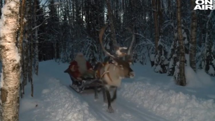 Дядо Коледа потегли от Лапландия и вече раздава подаръци