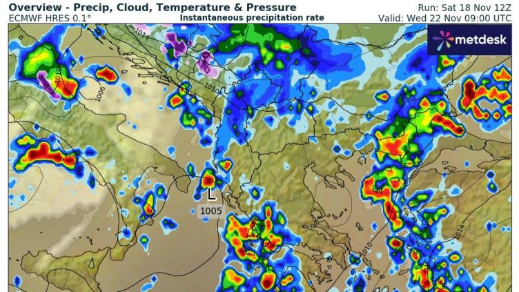 Времето във Варна на 19 ноември 2023 остава опасно
