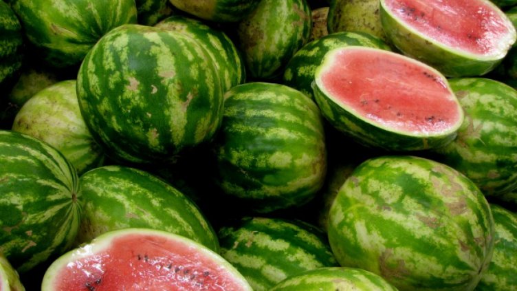 Как да познаем узрялата диня в купчината