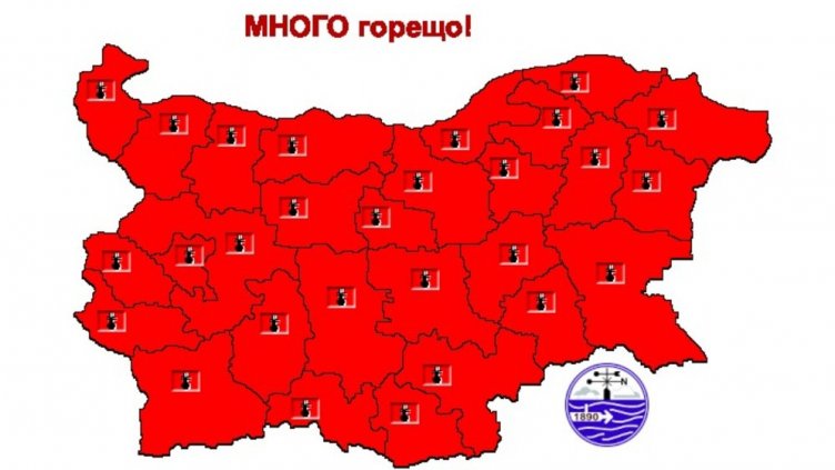 Адската жега няма край! Живакът скача до 42 градуса