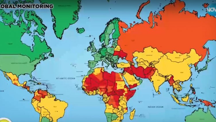 Пуснаха карта с безопасни дестинации за немските туристи
