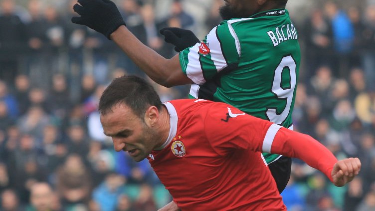 ЦСКА трудно оцеля на „Тича”