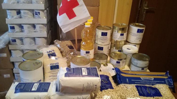 БЧК започва  от утре раздаването на храните за бедни