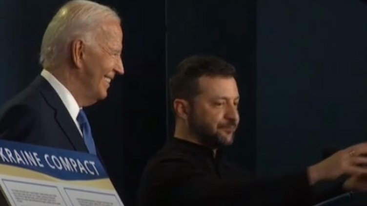 Байдън обърка Зеленски с Путин