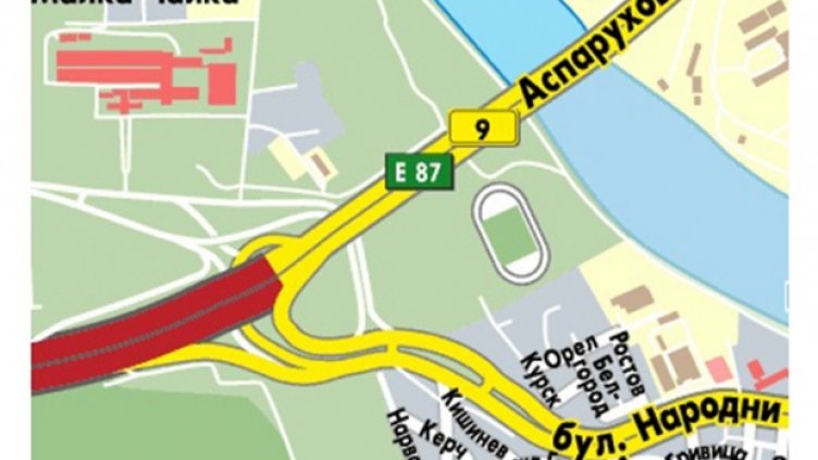 Внимание! Пуснаха алтернативен маршрут до &quot;Аспарухово&quot;