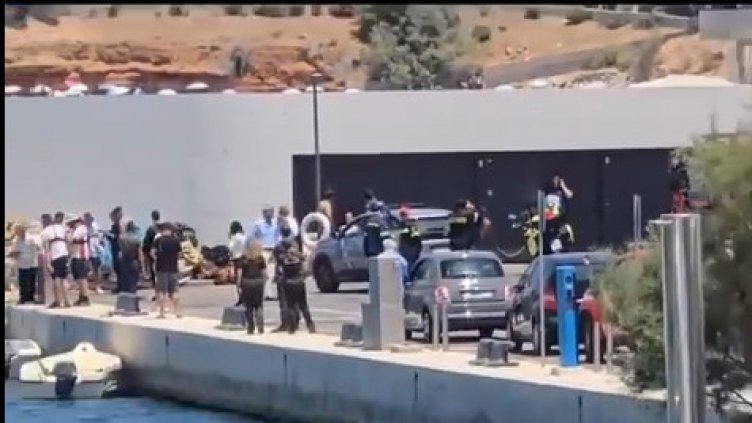 Хеликоптер катастрофира в Гърция ВИДЕО