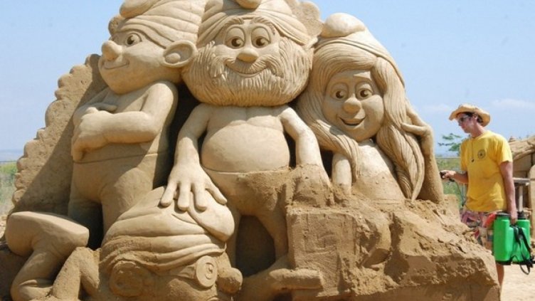 Закриват фестивала на пясъчните скулптури