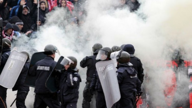 Полицията с мерки за опазване на реда преди мача ЦСКА - Копенхаген