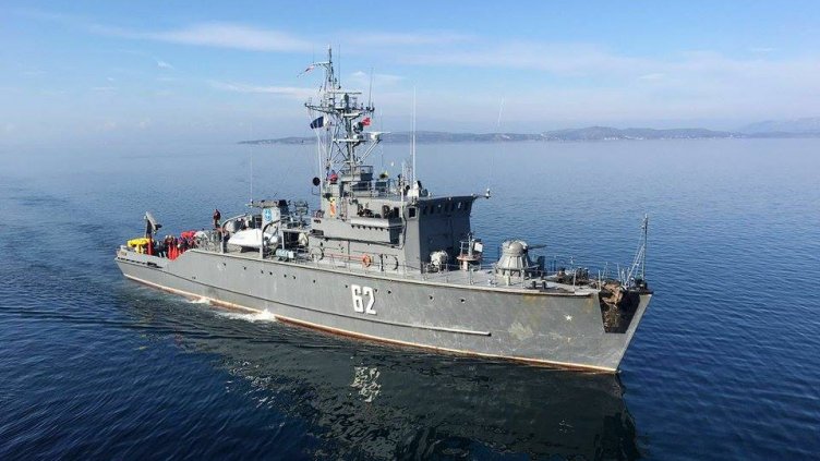 „Шквал“ влезе в турско пристанище