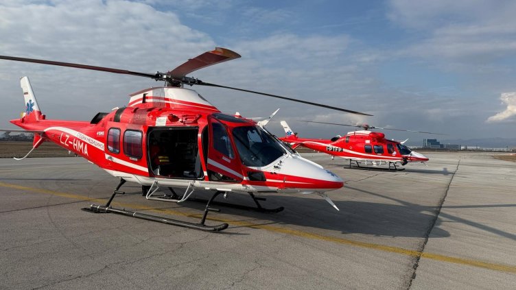 Медицинският хеликоптер транспортира мъж от Бургас до София