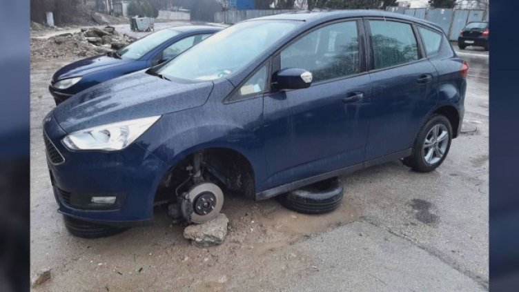 Кв."Бриз" във Варна пропищя от кражби на джанти и гуми