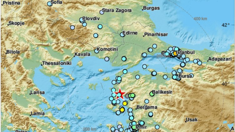 Силно земетресение в Турция е усетено и у нас