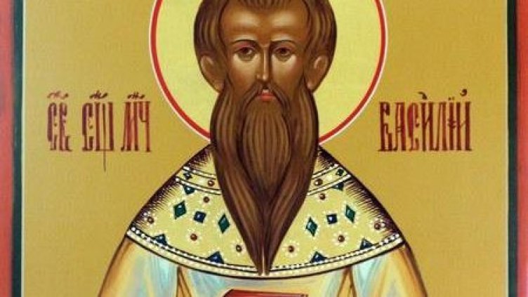 Църквата почита Св. свщмчк Василий, презвитер Анкирски