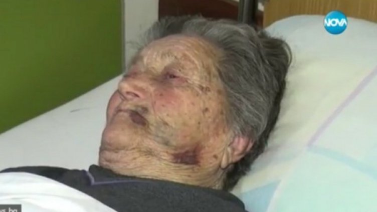 Маскиран преби 93-годишна баба за 100 лева