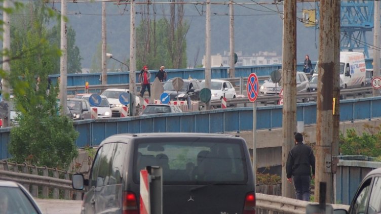 ПТП затапи Аспаруховия мост във Варна