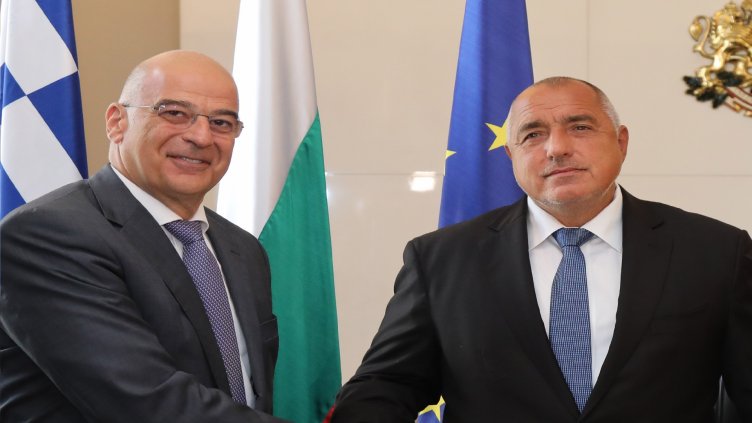 Премиерът Борисов се срещна с министъра на външните работи на Гърция Николаос Дендиас