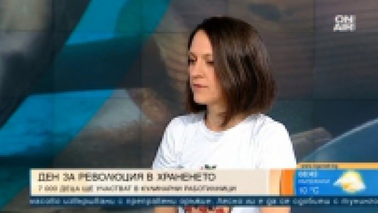 7 000 деца се включиха в кампанията за здравословно хранене