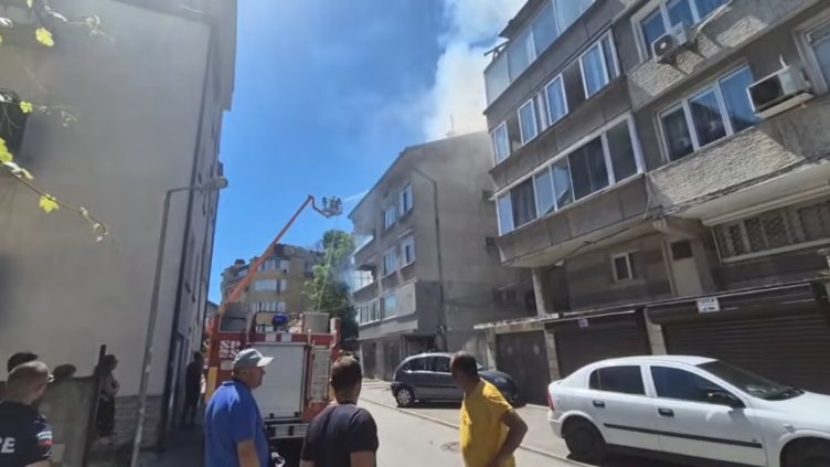 Има задържан за палежа в "Аспарухово"