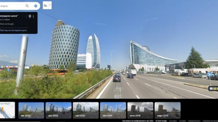 Колите на Google отново са в България