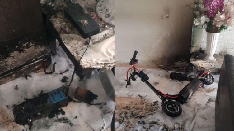 Защо зареждането на е-скутер у дома е опасно, даже смъртоносно? СНИМКИ