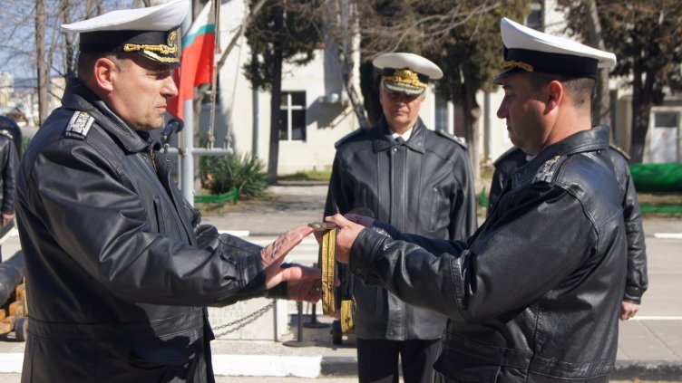 Командирът на Пункт за базиране – Варна, премина в запаса