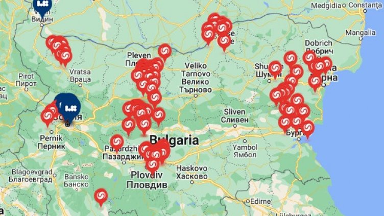 Онлайн карта показва магазините с евтино сирене и кашкавал в страната