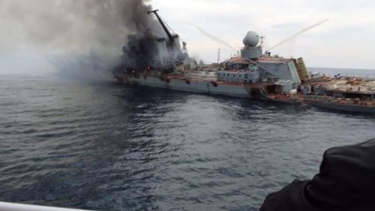 Потъналият крайцер "Москва" стана собственост на Украйна