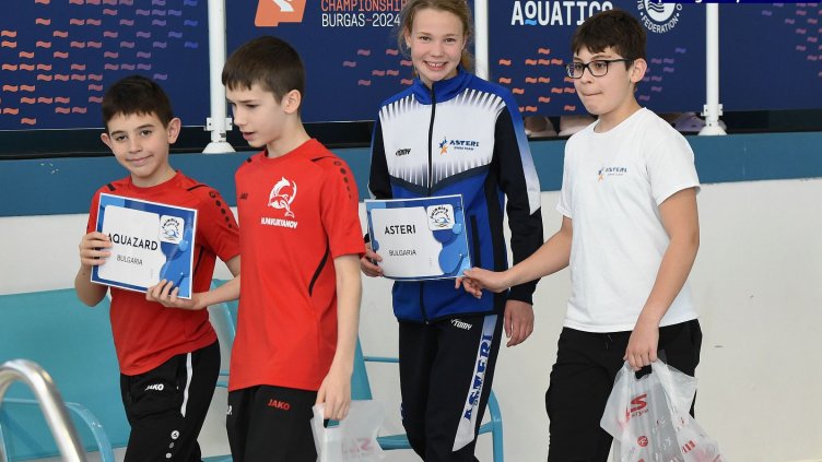 Таланти на Астери завоюваха медали от силен международен турнир