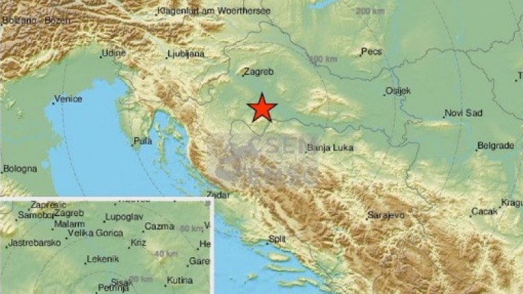 Ново земетресение удари Хърватия