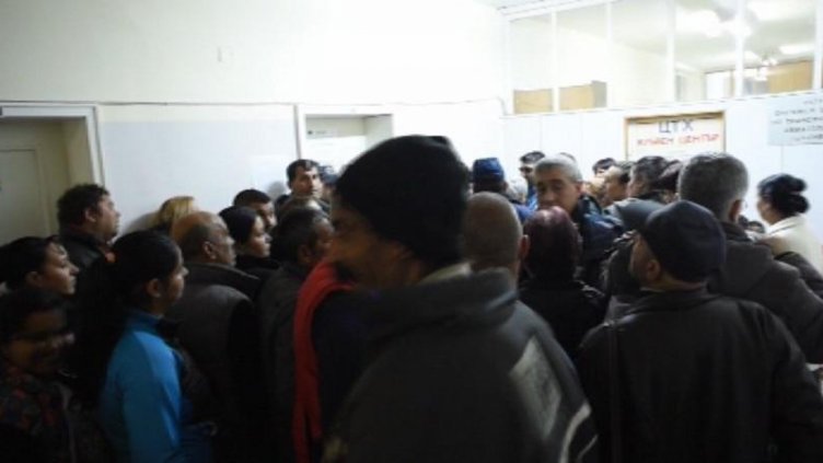 Напрежение и бой пред ТЕЛK в Сливен