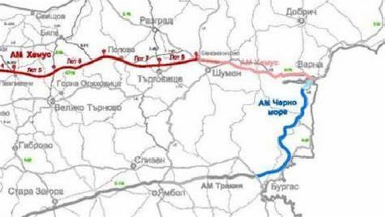 Промяна: АМ "Черно море" ще минава източно от с. Здравец