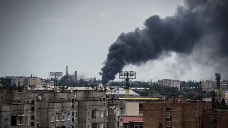 Украинската авиация е нанесла удари по предградия на Луганск