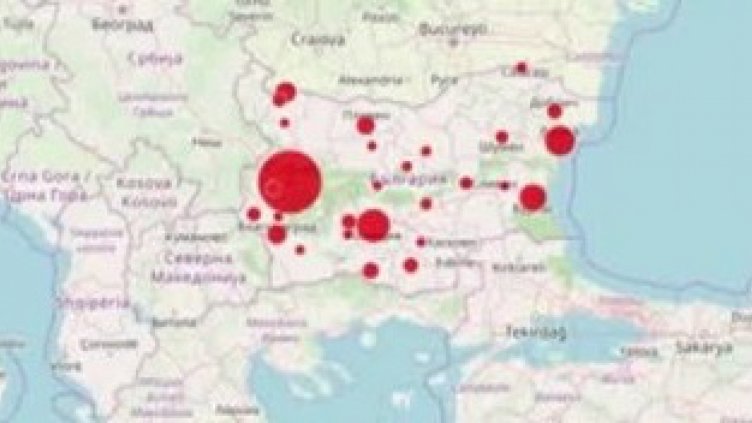 Клъстери с COVID-19 в 6 града. Къде е заразата?