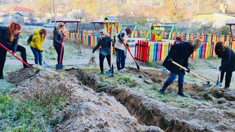 Засадиха над 450 дървета в първия ден от кампанията "Залеси Варна"