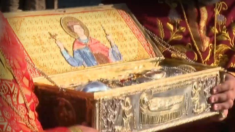 Вяра: Частица от мощите на Свети Георги Победоносец пристигна у нас