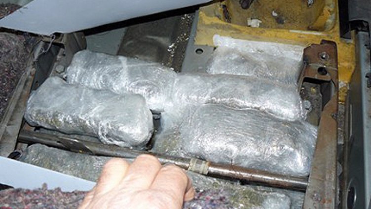 Пипнаха марихуана за 2,5 млн. евро на ГКПП "Кулата"