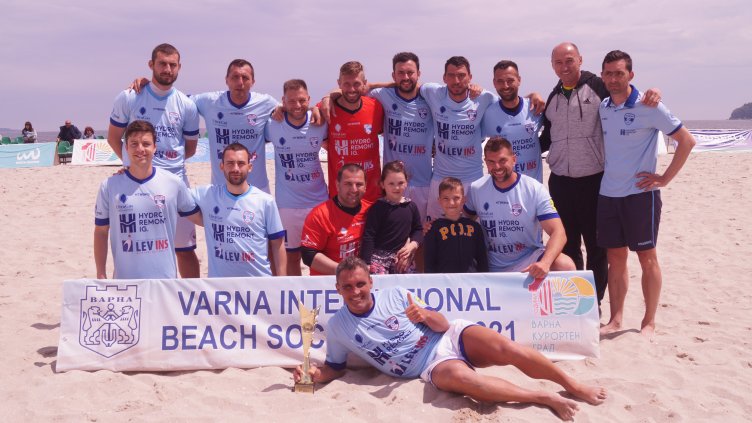"Спартак" спечели турнира по плажен футбол във Варна след уникален обрат