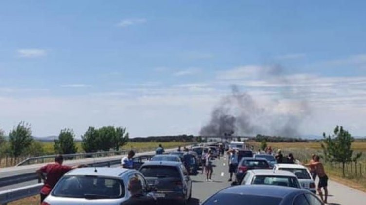 8 катастрофи на АМ "Тракия" са станали само тази сутрин