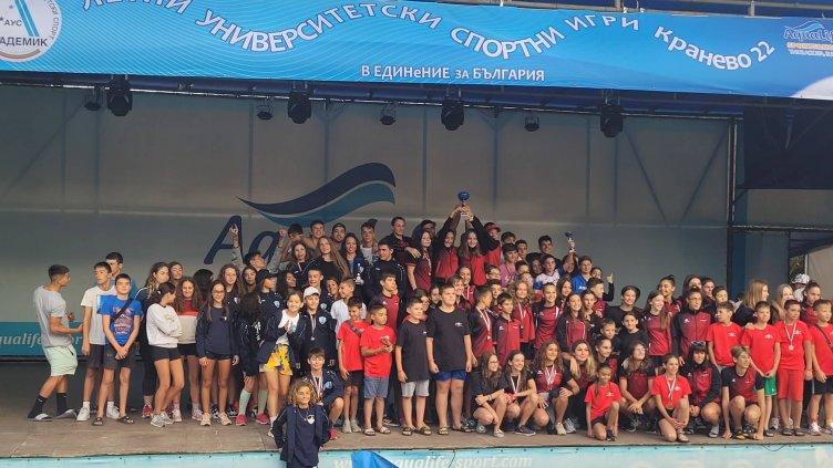 Рекорден брой медали за ПСК „Черно море” на турнир по плуване в Кранево