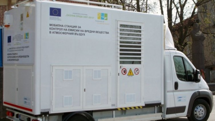 РИОСВ мери качеството на въздуха във Варна с мобилна автоматична станция