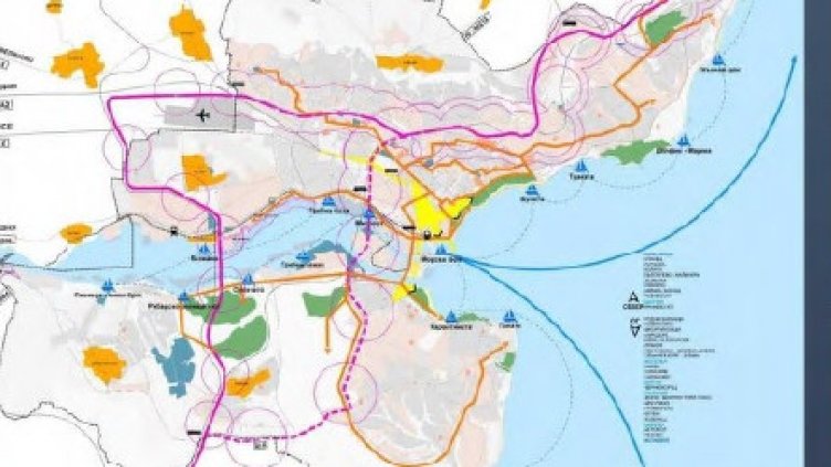 Лекото метро минава през Морската градина и центъра