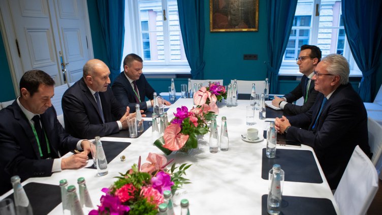 Президентът се срещна с представители на немския бизнес в Мюнхен