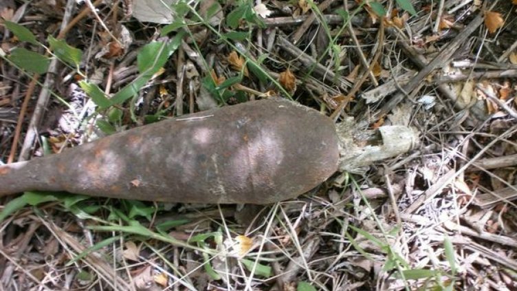 От военноморските сили унищожили опасен минохвъргачен изстрел с взривател