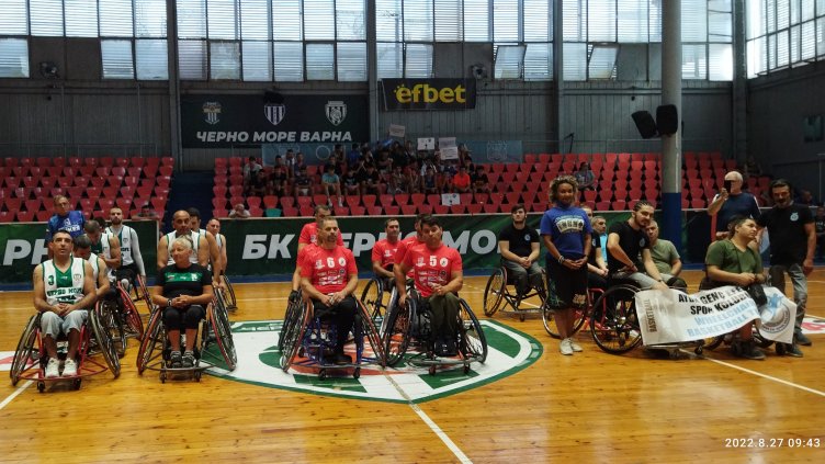 Варна ще бъде домакин на XI Международен турнир по баскетбол на колички