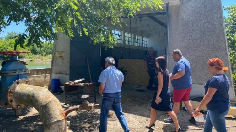 Инспектираха новото съоръжение за напояване в района на Каварна