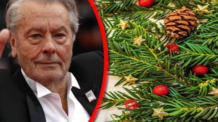 Ален Делон не изневери на традициите, посрещна Коледа със семейството си