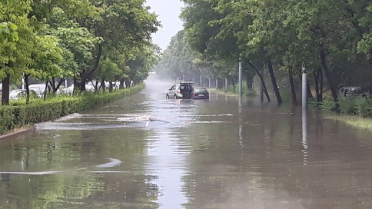 Силна буря остави населени места без ток
