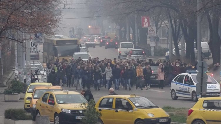 Втори ден на студентски протести в Благоевград